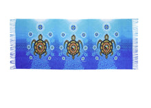 Laden Sie das Bild in den Galerie-Viewer, "Medicine Turtle"  Eco Art Shawl by Native Artist Jack Jacko - North of Fifty Indigenous Boutique