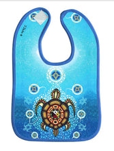Laden Sie das Bild in den Galerie-Viewer, Native Artist Jack Jacko, Indigenous art, Medicine Trutle, Bib