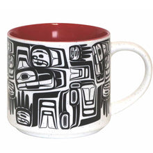 Laden Sie das Bild in den Galerie-Viewer, 16 oz "Eagle Crest" Mug by Bella Bella Artist, Ben Houstie - North of Fifty Indigenous Boutique