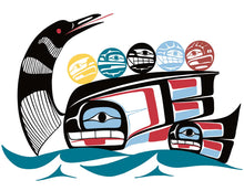 Charger l'image dans la galerie, LIMITED EDITION ART PRINT -  Family II by Ben Houstie - North of 50 Métis Designs