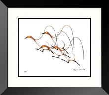 Laden Sie das Bild in den Galerie-Viewer, Autumn Flight, benjamin chee chee, indigenous art, native artist, North of Fifty 50