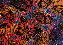 Laden Sie das Bild in den Galerie-Viewer, Butterflies by Cree, Native artist, Indigenous Art, Betty Albert, North of Fifty 50