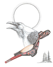 Charger l'image dans la galerie, LIMITED EDITION ART PRINT -  Shaman's Rattler by Charles Silverfox - North of 50 Métis Designs