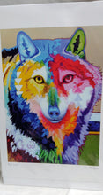 Laden Sie das Bild in den Galerie-Viewer, Big Wolf Art Card John Balloue Indigenous art - North of fifty