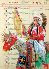 Laden Sie das Bild in den Galerie-Viewer, All Decked Out by Native artist John Balloue, North of Fifty 50