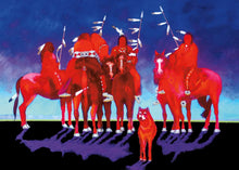 Laden Sie das Bild in den Galerie-Viewer, Dark Skies by Native artist John Balloue, North of Fifty 50