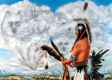 Laden Sie das Bild in den Galerie-Viewer, Seeker of Wisdom by Native artist John Balloue, North of Fifty 50
