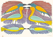 Laden Sie das Bild in den Galerie-Viewer, Mirrored Image by Native artist Kenojuak Ashevak, North of Fifty 50