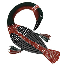 Laden Sie das Bild in den Galerie-Viewer, Preening Loon by Native artist Kenojuak Ashevak, North of Fifty 50
