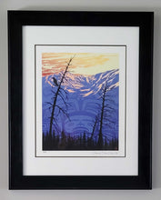 Laden Sie das Bild in den Galerie-Viewer, Best Friends at Sunset by Mark Preston, native artist, Indigenous Art, Northwest Coast art, North Of Fifty 50