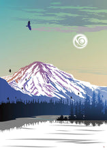 Laden Sie das Bild in den Galerie-Viewer, Yukon Mountain by Mark Preston, native artist, Indigenous Art, Northwest Coast art, North of Fifty 50