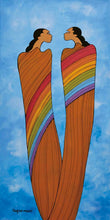 Laden Sie das Bild in den Galerie-Viewer, People of the Rainbow by Native artist, Indigenous Art, Sioux, Maxine Noel, North of Fifty 50