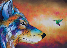 Laden Sie das Bild in den Galerie-Viewer, MICQAELA JONES Framed Art Card Collection - Choose from a selection of 13 prints indigenous art gift by Micqaela Jones Canada