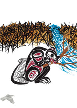 Laden Sie das Bild in den Galerie-Viewer, Beaver Dam by Native artist, Indigenous Art, Richard Shorty, North of Fifty 50