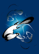 Laden Sie das Bild in den Galerie-Viewer, Swirling Beaver by Native artist Rick Beaver, North of Fifty 50