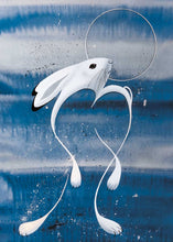 Laden Sie das Bild in den Galerie-Viewer, Winter Moon by Native artist Rick Beaver, North of Fifty 50