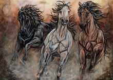 Laden Sie das Bild in den Galerie-Viewer, Sandstorm by Indigenous Artist Amy Keller-Rempp - North of 50