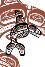 Laden Sie das Bild in den Galerie-Viewer, LIMITED EDITION ART PRINT -  Orca by Todd Baker - North of 50 Métis Designs