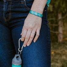 Load image into Gallery viewer, Eco Spirit wristband, by Dylan Thomas, half inch wide - North of Fifty Indigenous Boutique