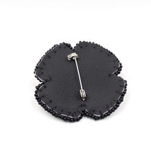 Laden Sie das Bild in den Galerie-Viewer, Beaded Poppy Pin - North of Fifty Indigenous Boutique