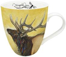 Laden Sie das Bild in den Galerie-Viewer, Elk indigenous art mug by Micqaela Jones Canada