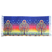 Laden Sie das Bild in den Galerie-Viewer, "Tree of Life" Art Print Shawl by Native Artist Jack Jacko - North of Fifty Indigenous Boutique