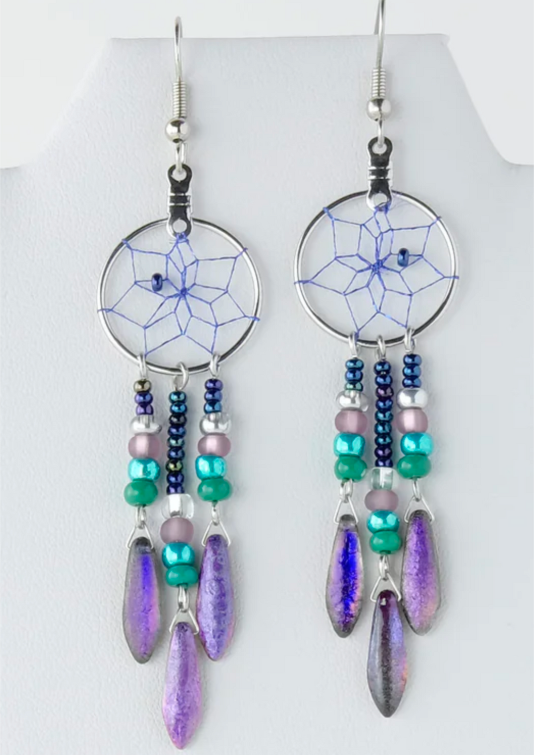 Dreamcatcher Earrings Handmade in Canada