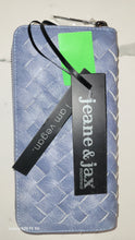 Load image into Gallery viewer, Vegan leather denim colour wallet

