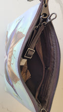 Load image into Gallery viewer, Butterfly Pattern Cross body or large clutch - North of Fifty Indigenous Boutique
