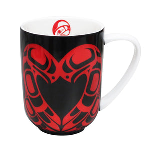 "Eagle Heart" 16 oz mug by Tsimshian Native artist, Roy Henry Vickers