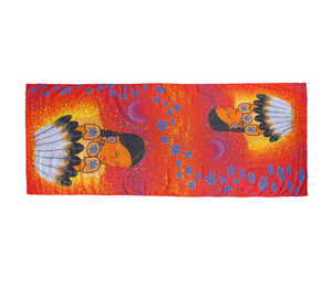 Moon Whispers Dance Eco Scarf by Native artist, Delree Dumont