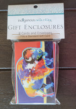 Laden Sie das Bild in den Galerie-Viewer, Gift Enclosure, package of 8 mini cards and envelopes - John Balloue Art
