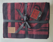 Load image into Gallery viewer, Wool Blanket  &quot;Celebration&quot;  by Tsimshian artist Corey W. Moraes
