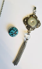 Load image into Gallery viewer, Necklace with detachable pendant and snap
