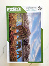 Laden Sie das Bild in den Galerie-Viewer, &quot;Trail Blazing&quot; 1000 piece Jigsaw Puzzle by Native artist, Ronnie Simon
