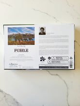 Laden Sie das Bild in den Galerie-Viewer, &quot;Trail Blazing&quot; 1000 piece Jigsaw Puzzle by Native artist, Ronnie Simon
