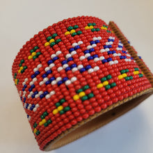 Charger l&#39;image dans la galerie, Beaded Metis Sash beaded Cuff Bracelet
