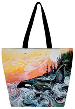 Charger l'image dans la galerie, Killer Whale Sunset by Metis artist Carla Joseph
