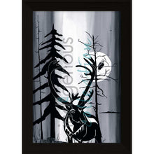 Laden Sie das Bild in den Galerie-Viewer, Caribou by Kwakwaka’wakw and French Canadian artist, Diane Levesque
