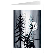 Laden Sie das Bild in den Galerie-Viewer, Caribou by Kwakwaka’wakw and French Canadian artist, Diane Levesque
