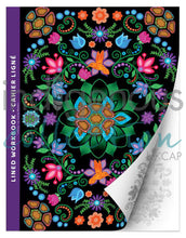 Load image into Gallery viewer, Lined Work Book, artwork by Tracey Metallic - North of Fifty Indigenous Boutique
