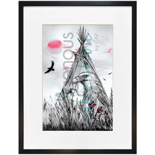 Laden Sie das Bild in den Galerie-Viewer, Karen Erickson Sacred Eagle Wall Art | Native Art Canada
