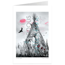 Laden Sie das Bild in den Galerie-Viewer, Karen Erickson Sacred Eagle Wall Art | Native Art Canada
