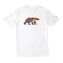 Load image into Gallery viewer, Alpha Bear,  Tshirt in Adult and Youth Sizes Design by Dawn Oman - North of Fifty Indigenous Boutique
