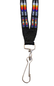 Black beaded lanyard North of Fifty 50