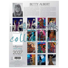 Load image into Gallery viewer, 2027 Wall Calendar by Betty Albert - North of Fifty Indigenous Boutique
