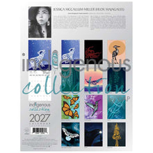 Load image into Gallery viewer, 2027 Wall Calendar by Jessica McCallum-Miller - North of Fifty Indigenous Boutique
