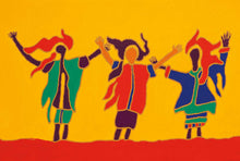 Load image into Gallery viewer, Dawn Oman Sunshine Sisters Wall Art | Native Art Canada
