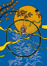 Laden Sie das Bild in den Galerie-Viewer, Dream Catcher indigenous wall art by Kristy Cameron Canada
