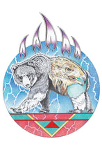Load image into Gallery viewer, Hubert V. Billy Spirit Bear Wall Art | Native Art Canada
